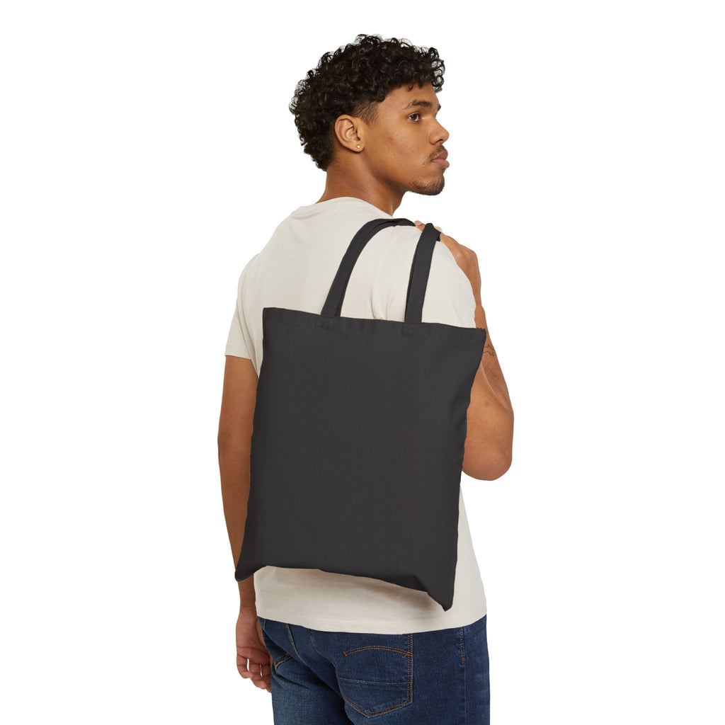 One World Cotton Tote Bag — Earth Graphic Eco-Friendly Shopper