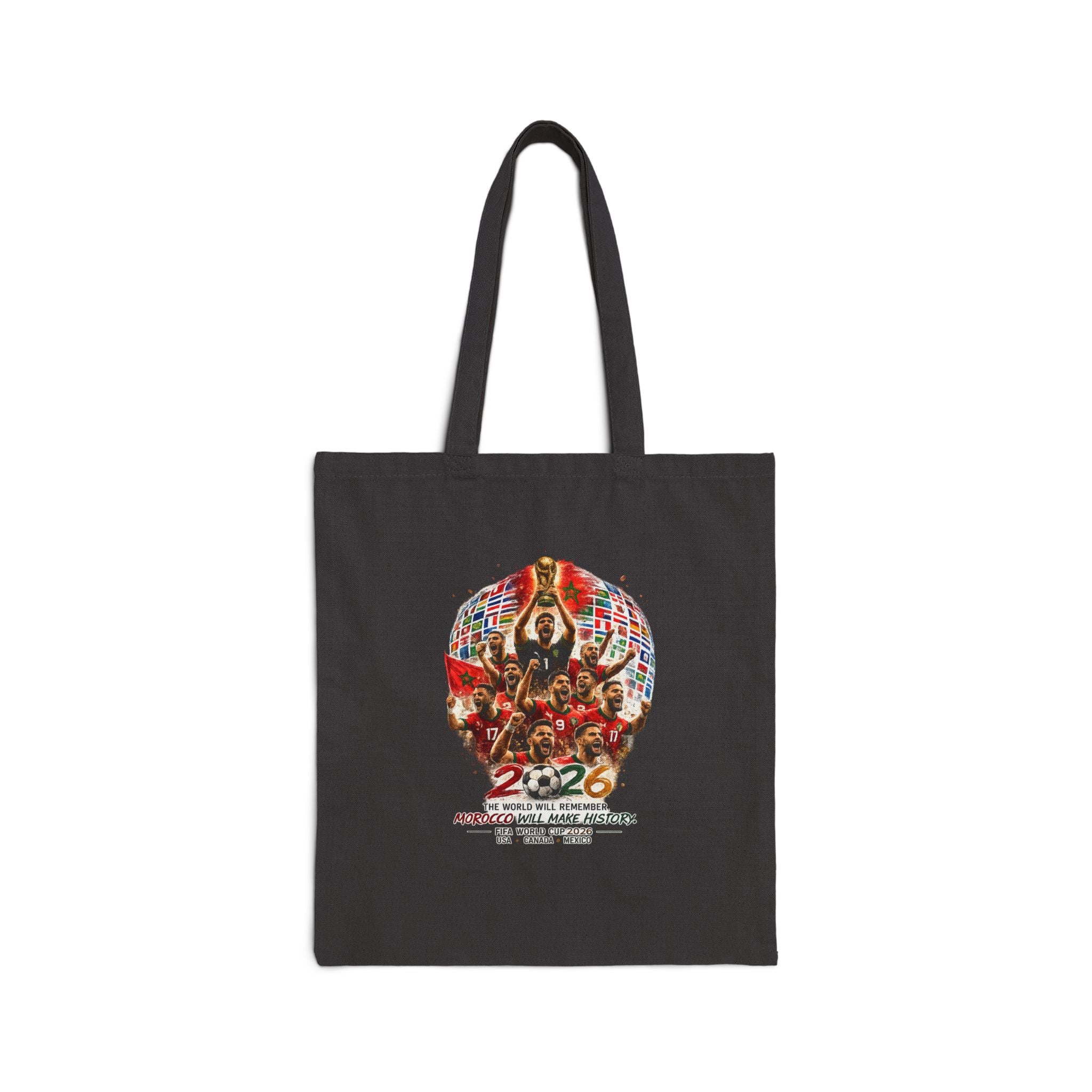 Tote Bag — Vintage Concert Art Cotton Canvas Tote