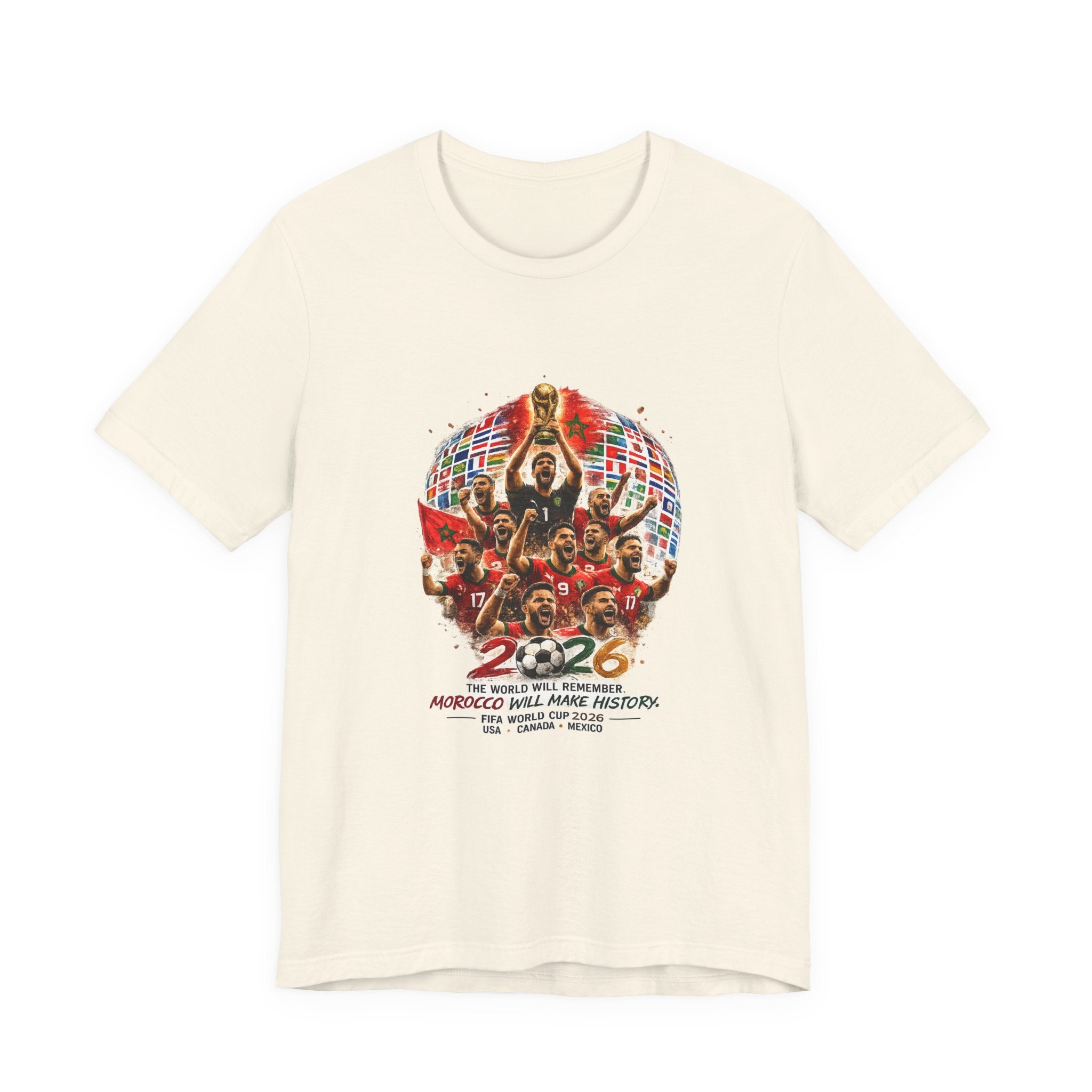 2026 World Champions Soccer T-Shirt – National Team Victory Graphic Tee