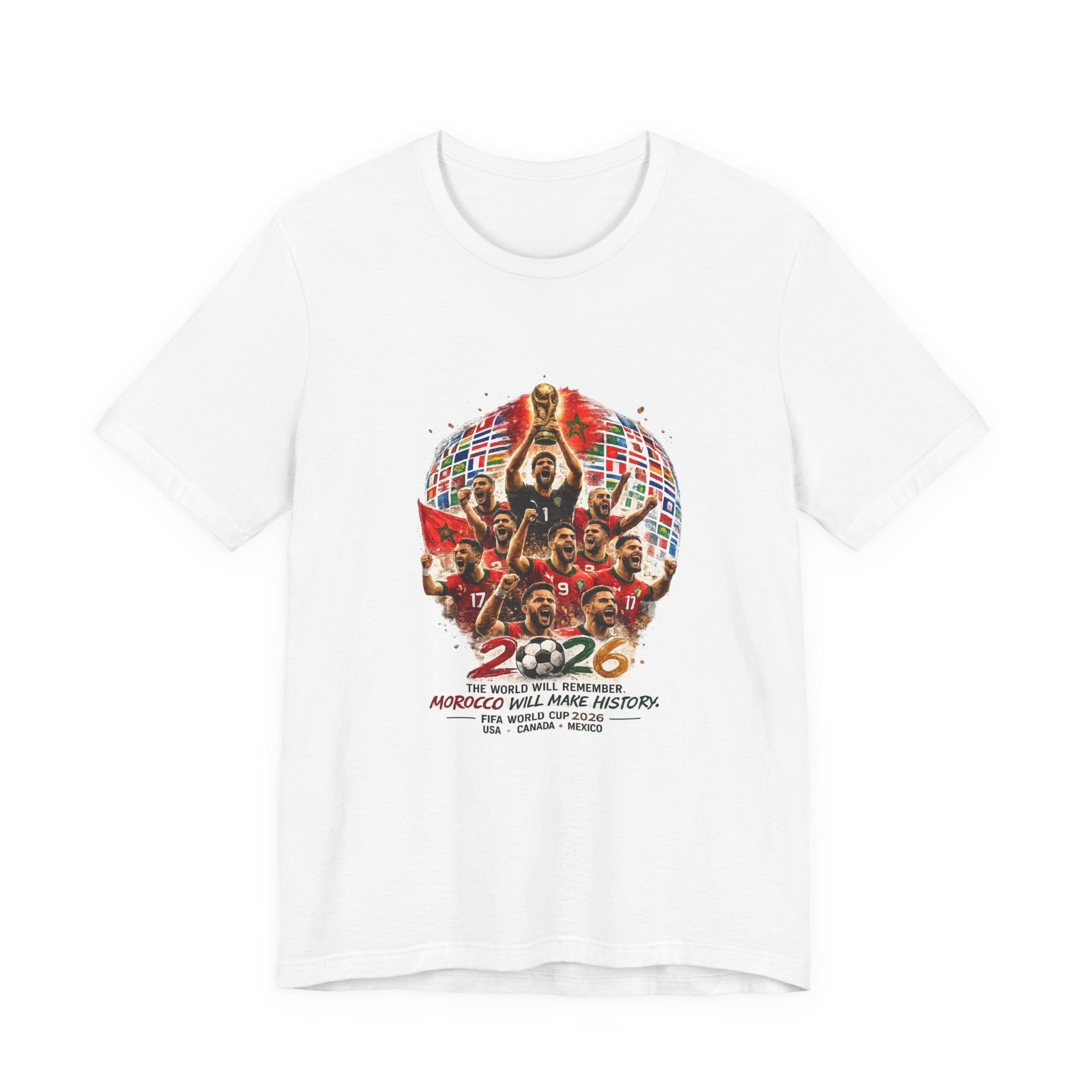 2026 World Champions Soccer T-Shirt – National Team Victory Graphic Tee
