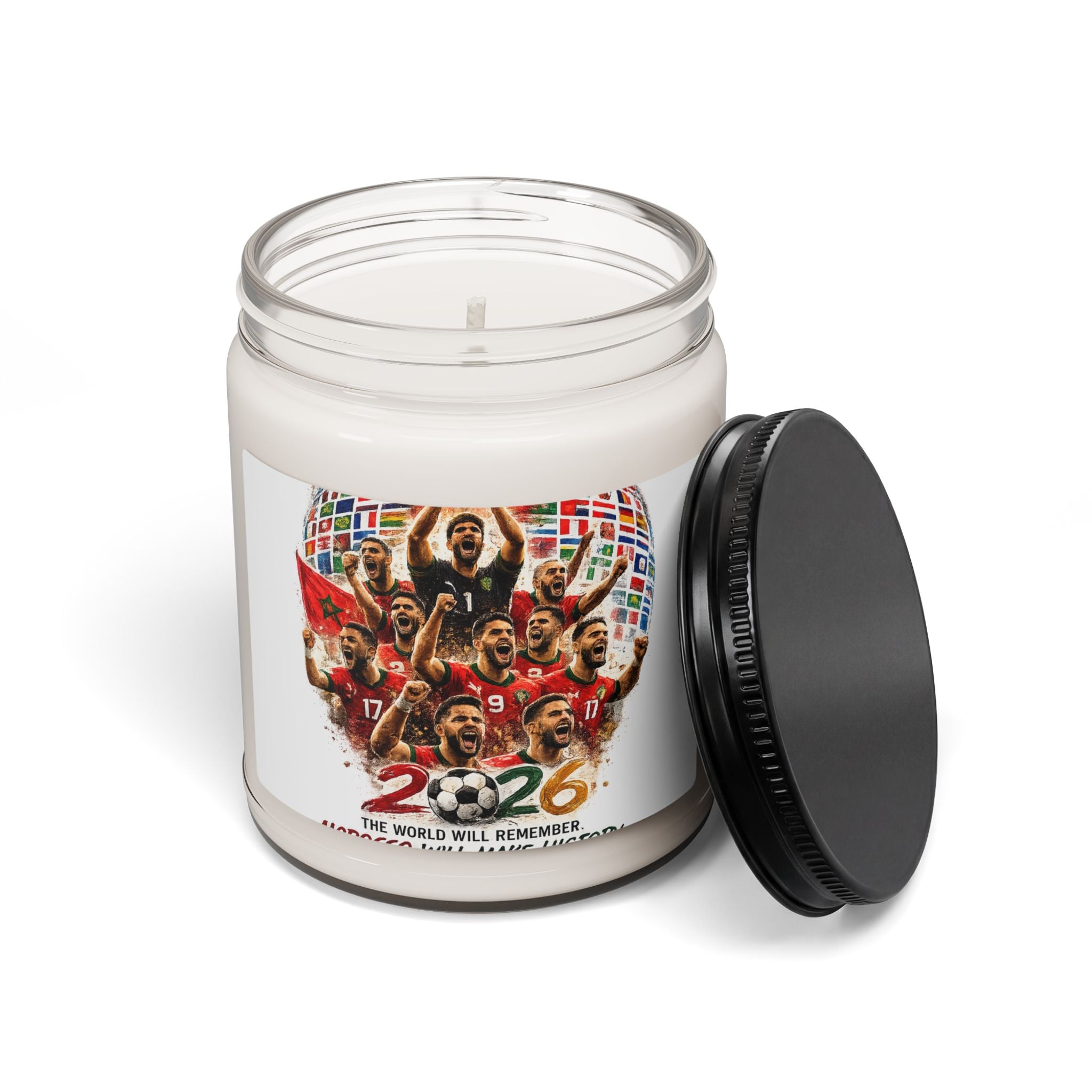 World Cup 2026 Soccer Team Scented Soy Candle — 9oz Commemorative Candle