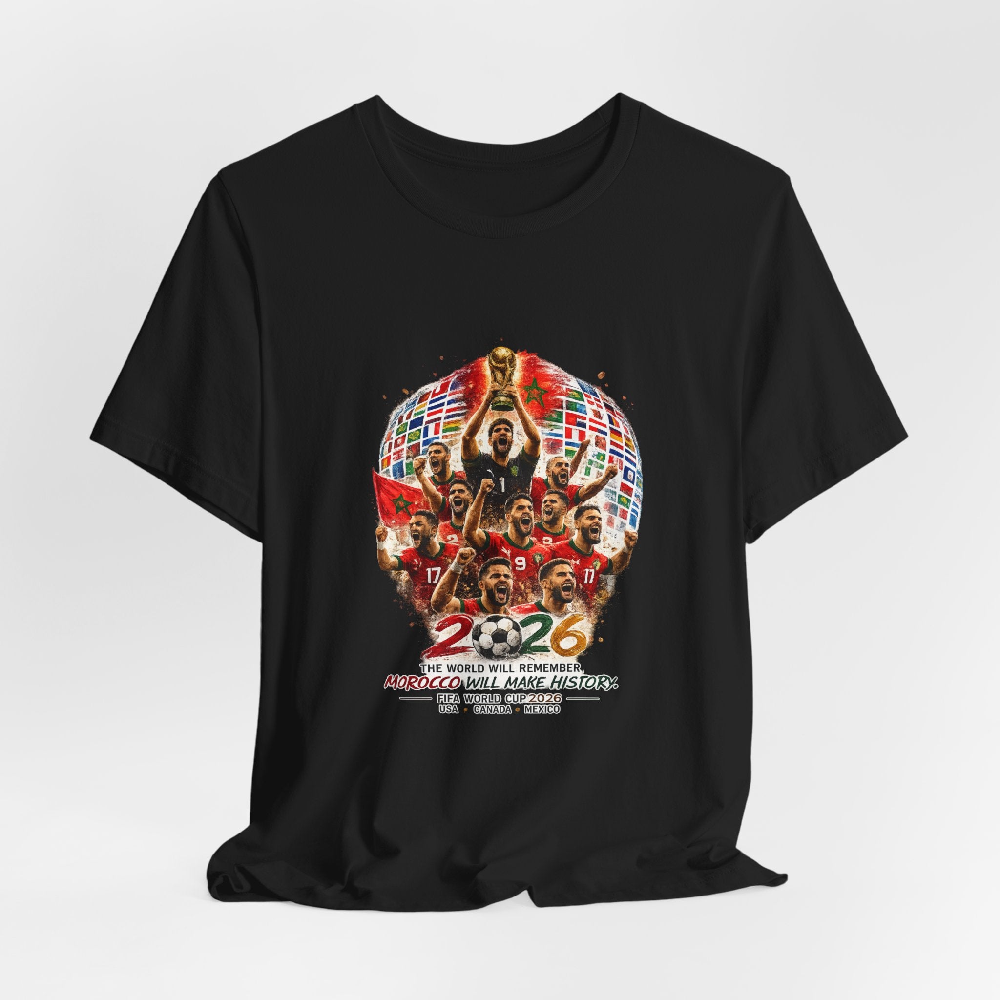 2026 World Champions Soccer T-Shirt – National Team Victory Graphic Tee
