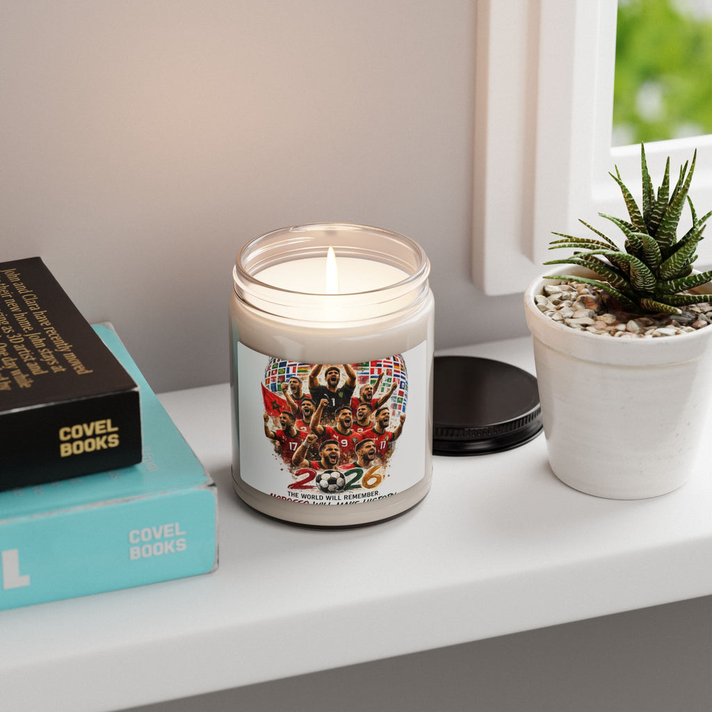 World Cup 2026 Soccer Team Scented Soy Candle — 9oz Commemorative Candle