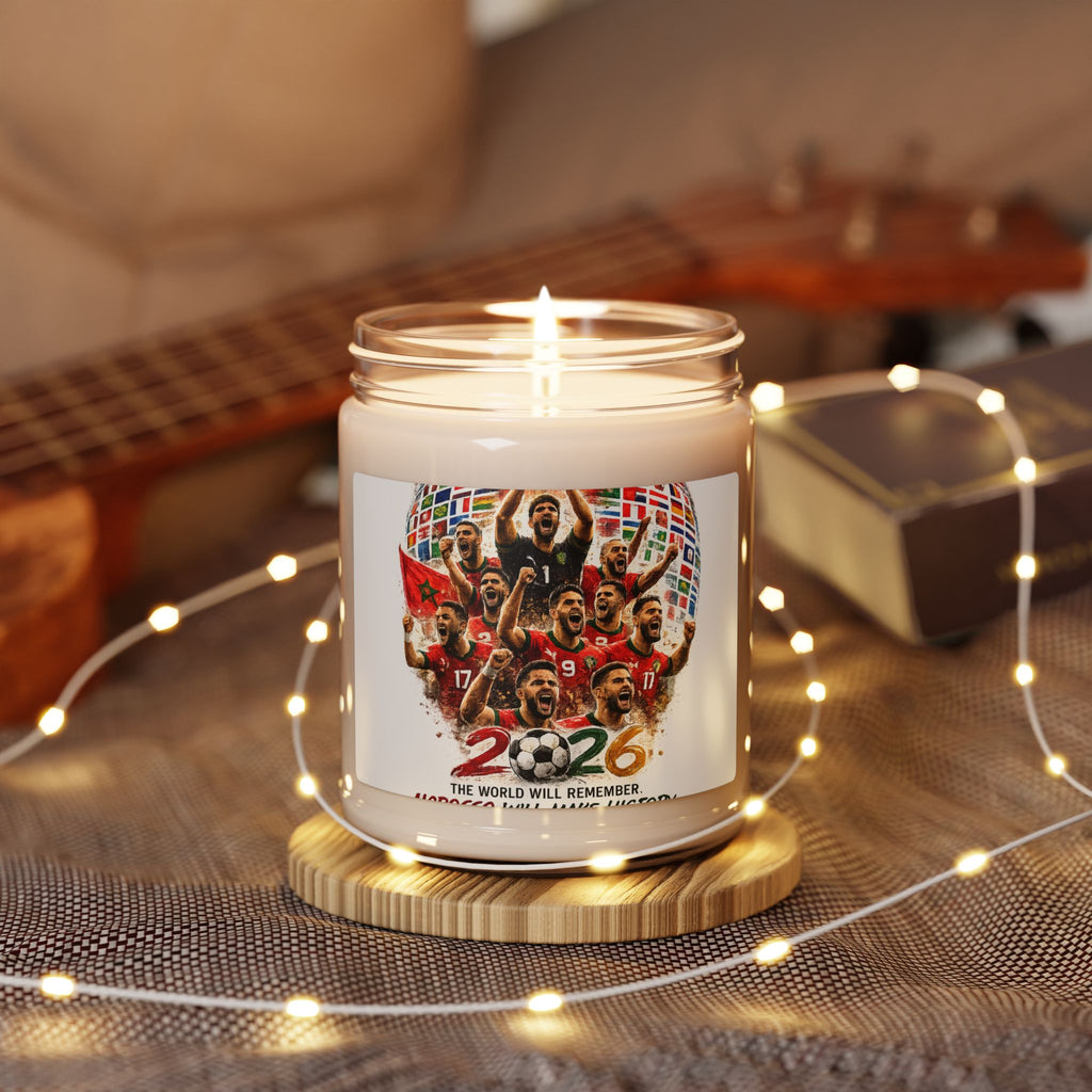 World Cup 2026 Soccer Team Scented Soy Candle — 9oz Commemorative Candle