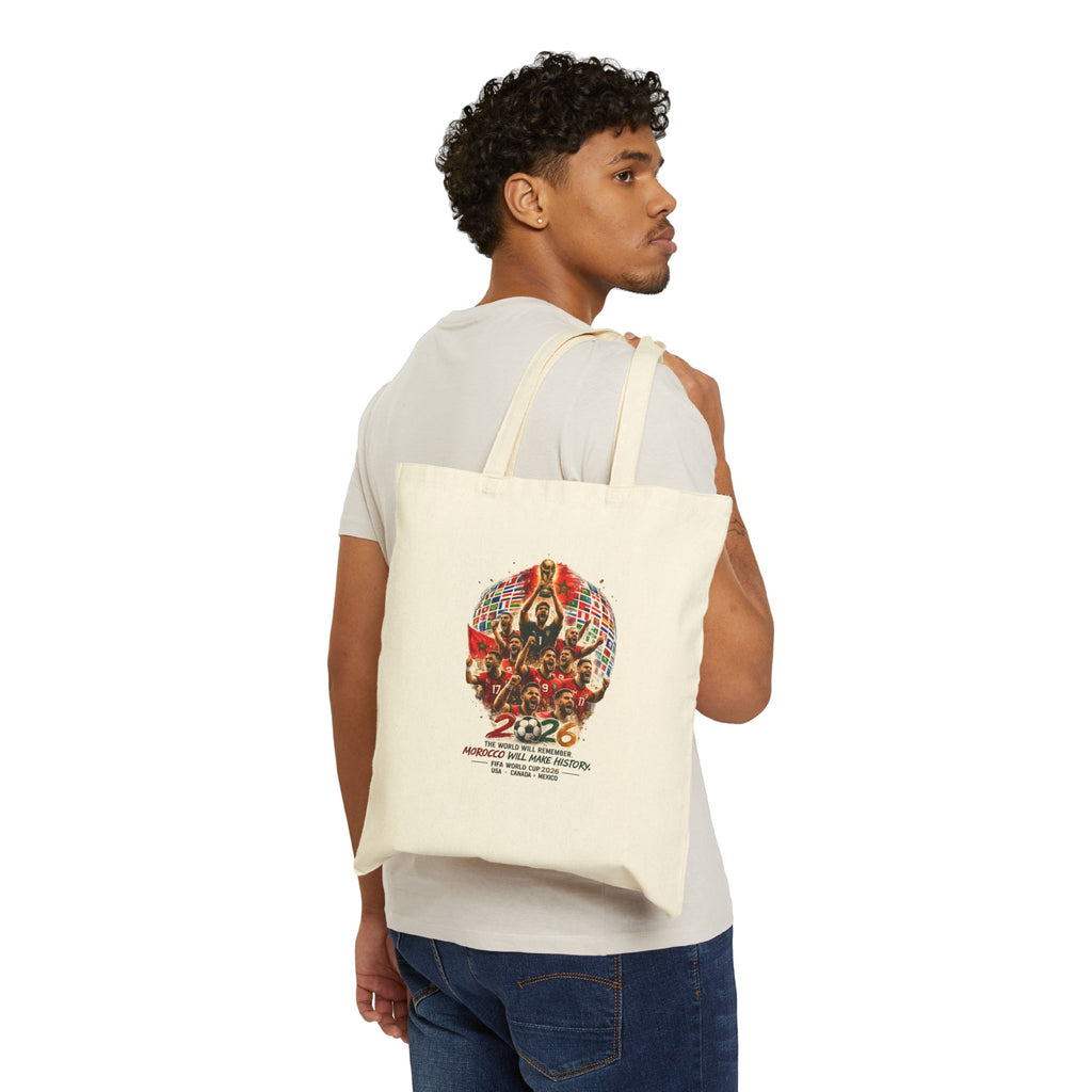Tote Bag — Vintage Concert Art Cotton Canvas Tote