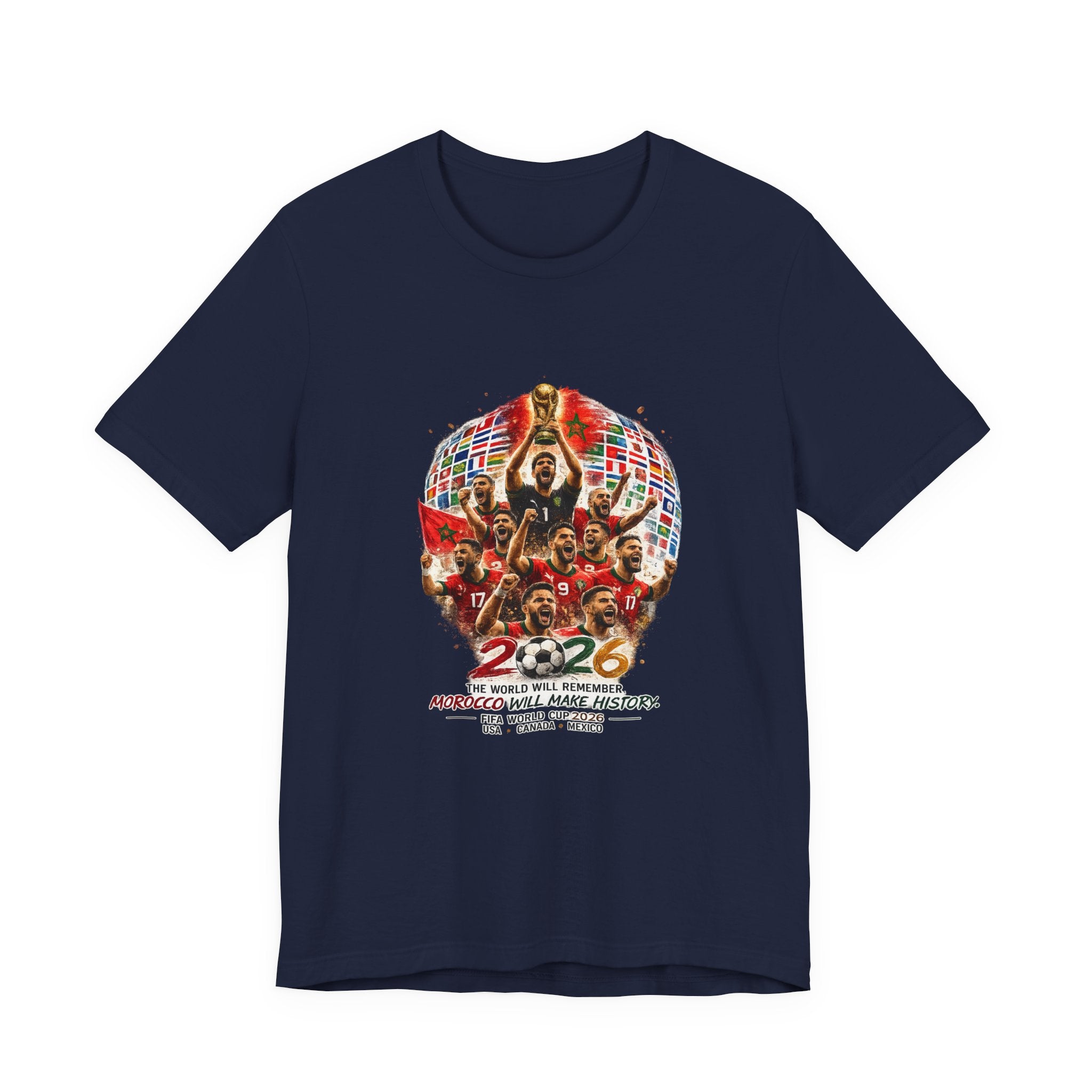 2026 World Champions Soccer T-Shirt – National Team Victory Graphic Tee