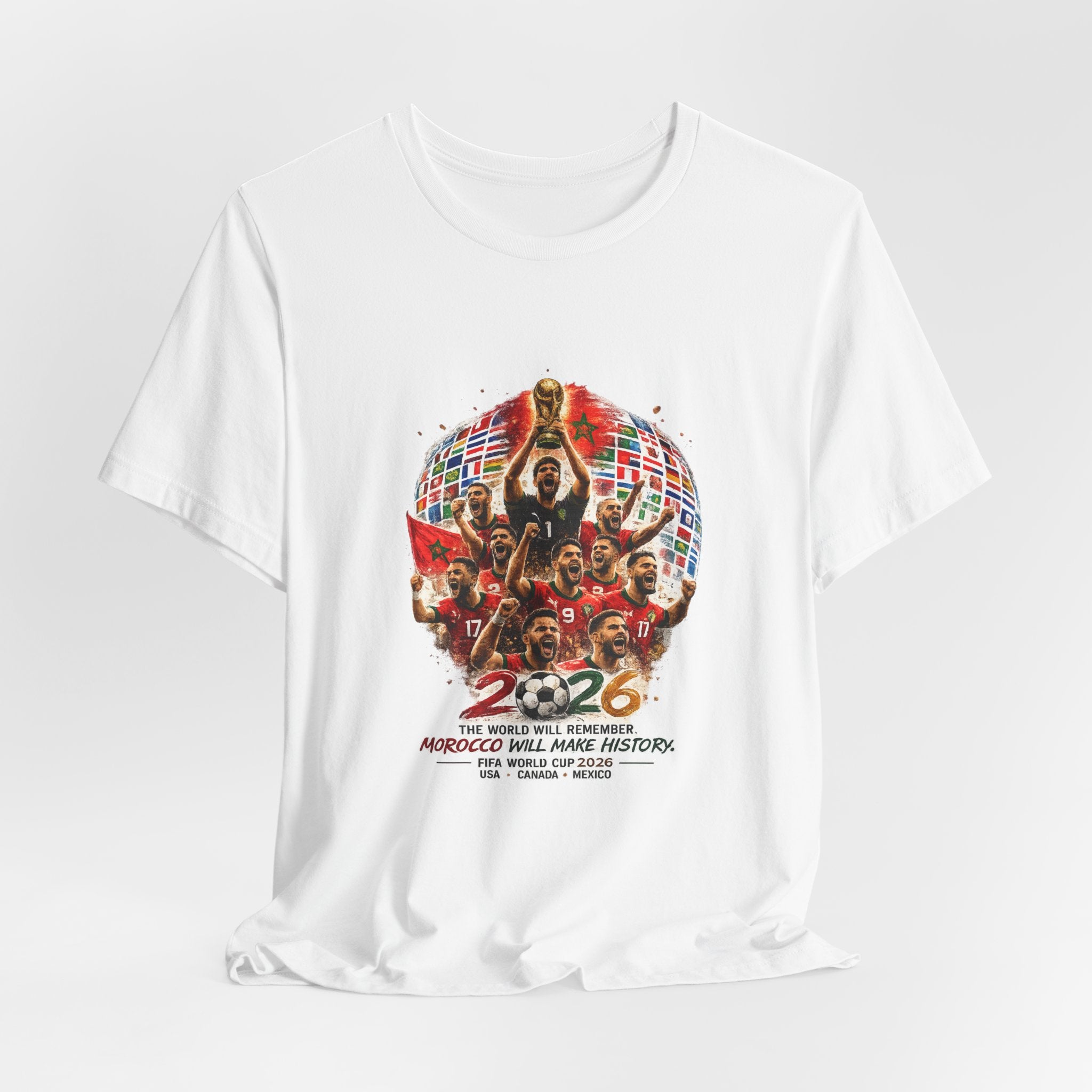 2026 World Champions Soccer T-Shirt – National Team Victory Graphic Tee