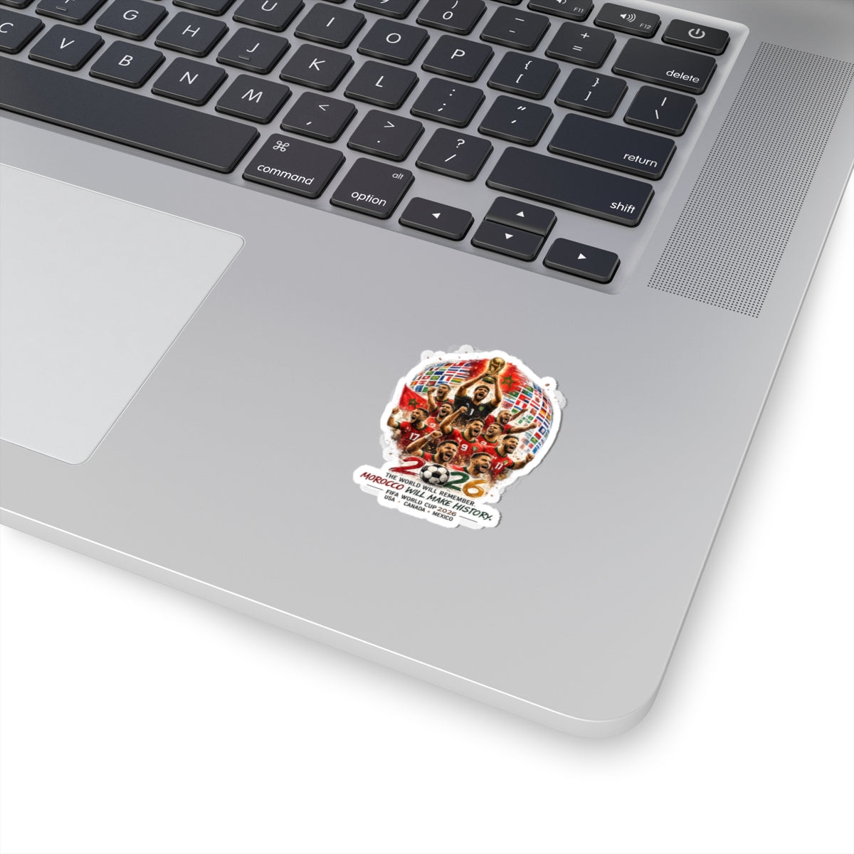 FIFA World Cup 2026 Morocco Champions Kiss-Cut Sticker