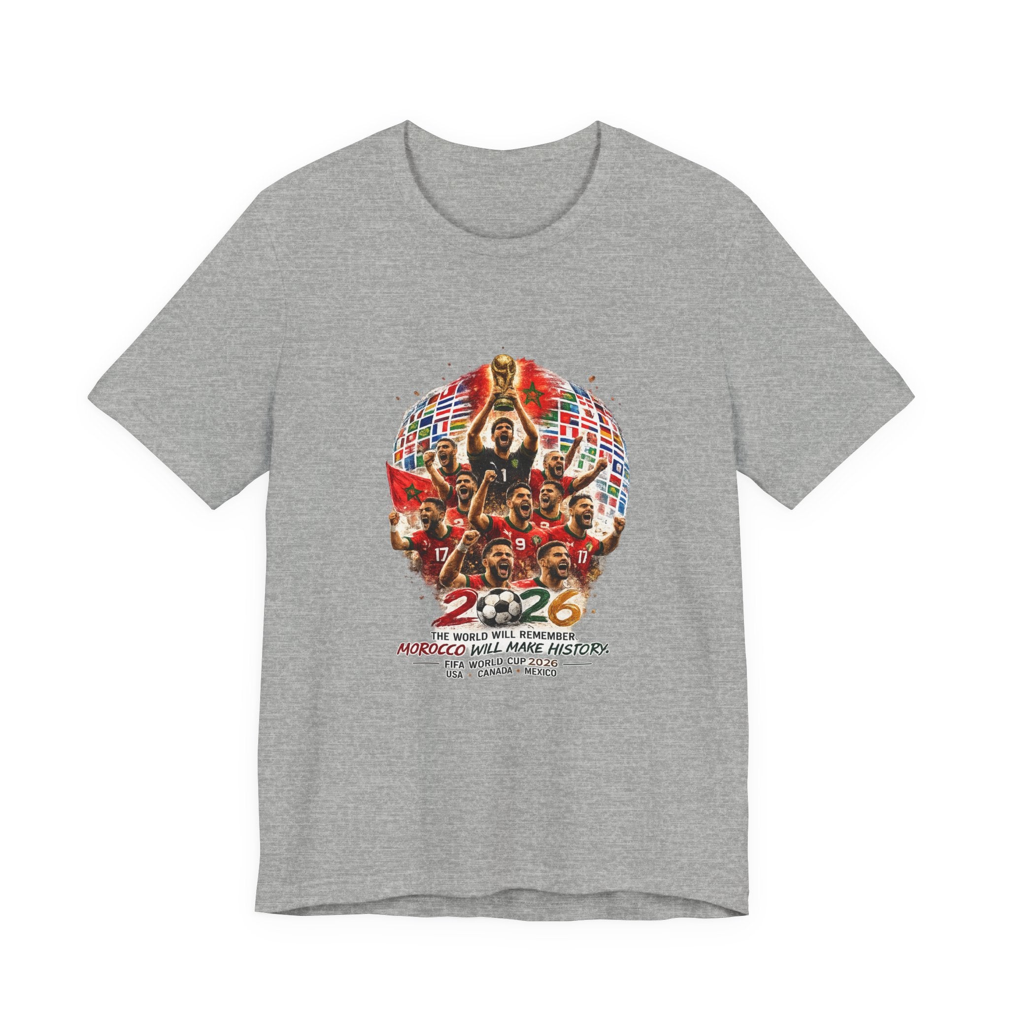 2026 World Champions Soccer T-Shirt – National Team Victory Graphic Tee