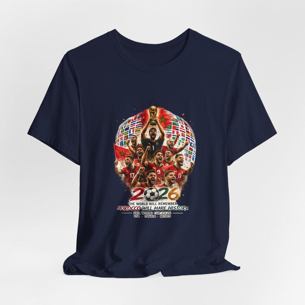 2026 World Champions Soccer T-Shirt – National Team Victory Graphic Tee