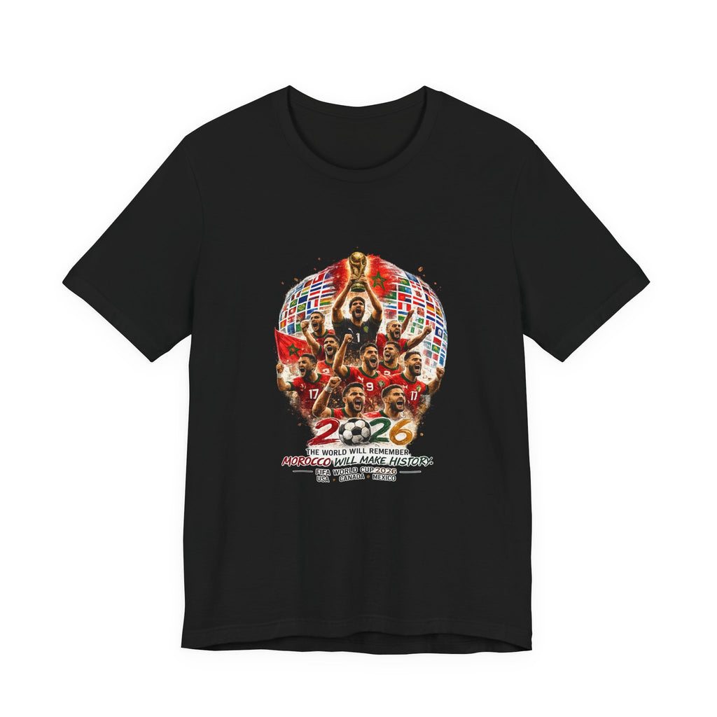 2026 World Champions Soccer T-Shirt – National Team Victory Graphic Tee