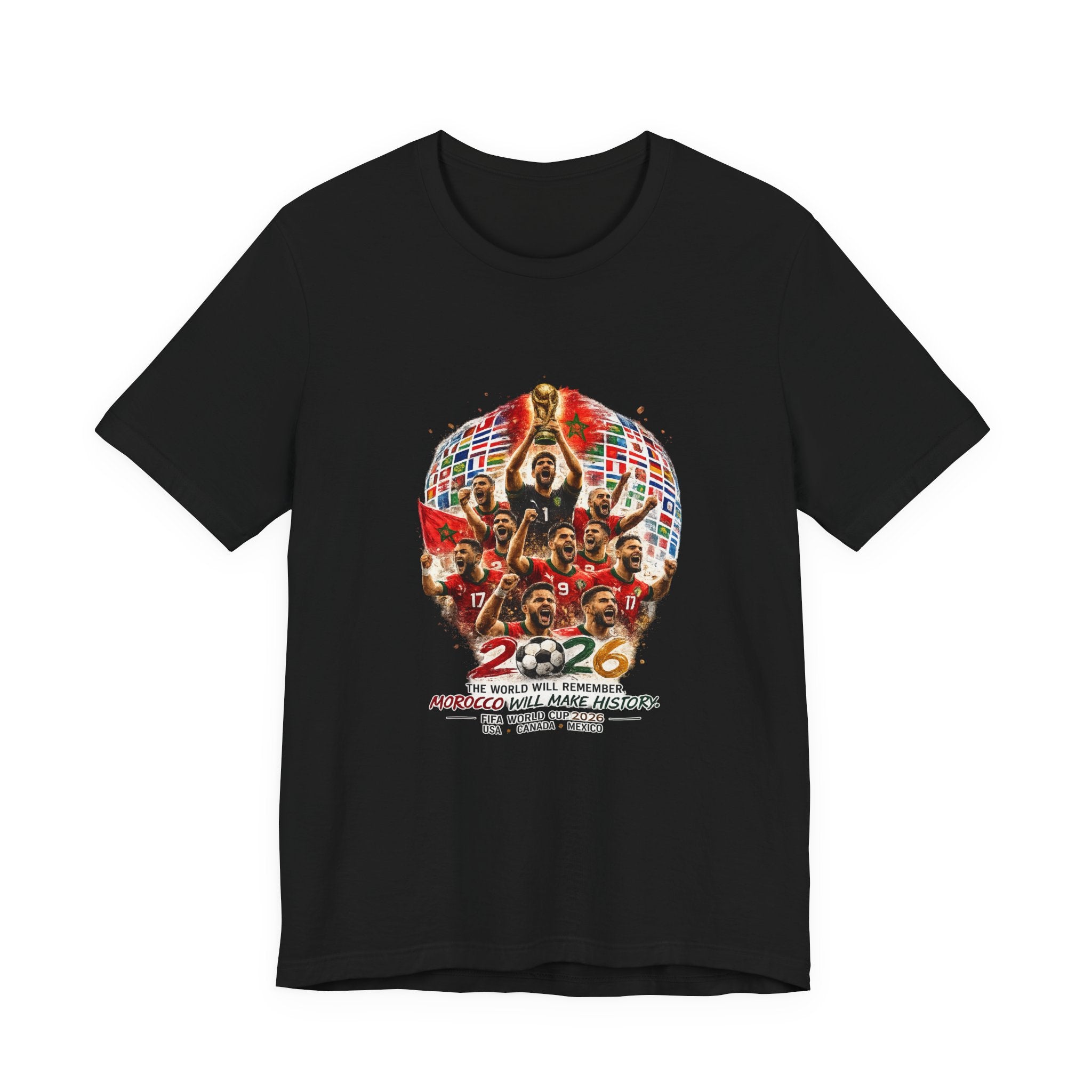2026 World Champions Soccer T-Shirt – National Team Victory Graphic Tee