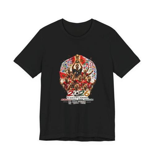 2026 World Champions Soccer T-Shirt – National Team Victory Graphic Tee