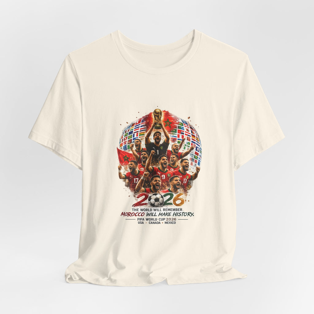 2026 World Champions Soccer T-Shirt – National Team Victory Graphic Tee