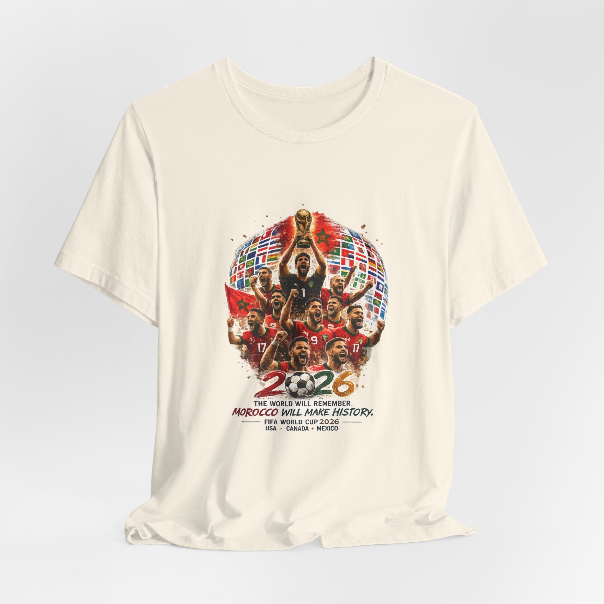 2026 World Champions Soccer T-Shirt – National Team Victory Graphic Tee