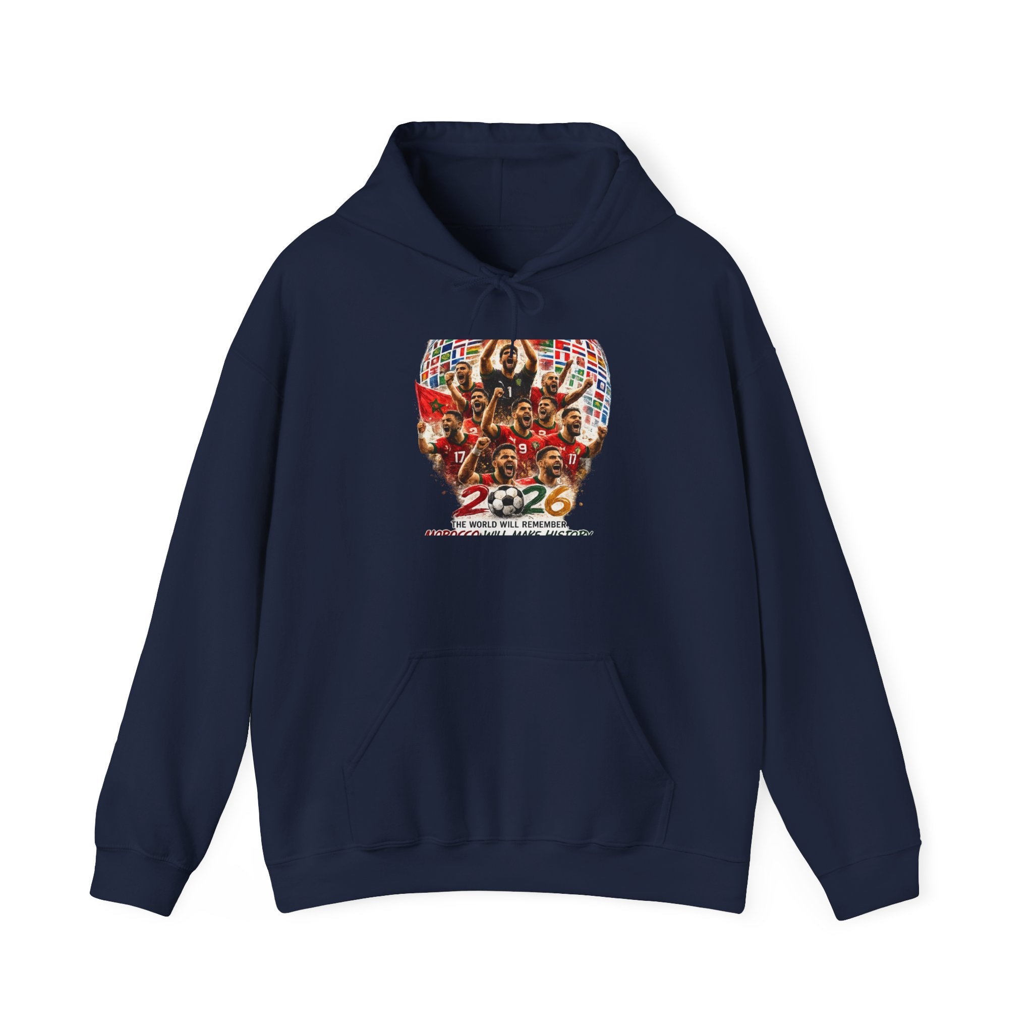 Hoodie — 2026 World Cup Soccer Fans Collage Hoodie