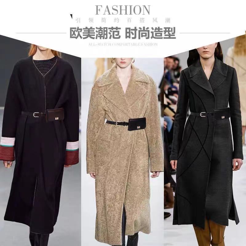 2024 New Ladies Belt Wholesale Cowhide Belt Genuine Leather Waist Bag All-match Decorative Skirt Trouser Belt Women
