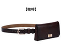 2024 New Ladies Belt Wholesale Cowhide Belt Genuine Leather Waist Bag All-match Decorative Skirt Trouser Belt Women