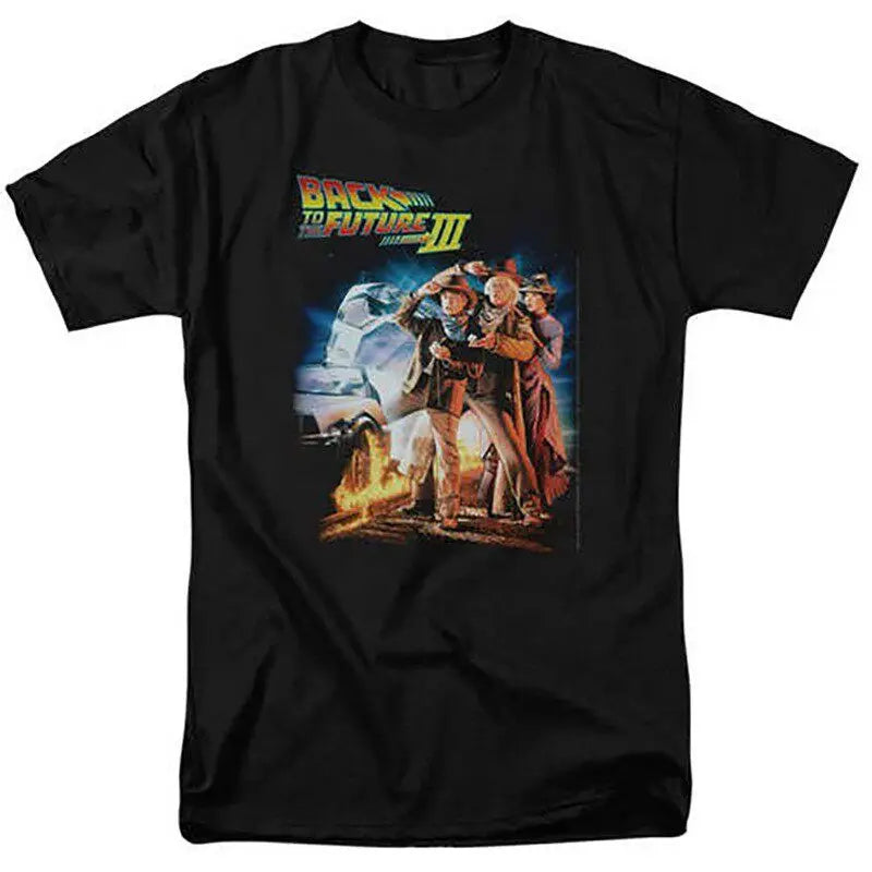 Summer The Future Movise T-Shirts Vintage Printed Men Women Graphic T-shirt High-end Luxury Unisex Style Both of Men and Women