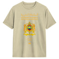 Men Moroccan passport Kingdom of Morocco T Shirts  Pure Cotton Clothing Unique Short Sleeve Crewneck Tees Adult