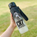 Football Star Cristiano Ronaldo Water Cup Ronaldo Messi Large Capacity Sports Flip Cover Drinking Bottle Fans Support Items