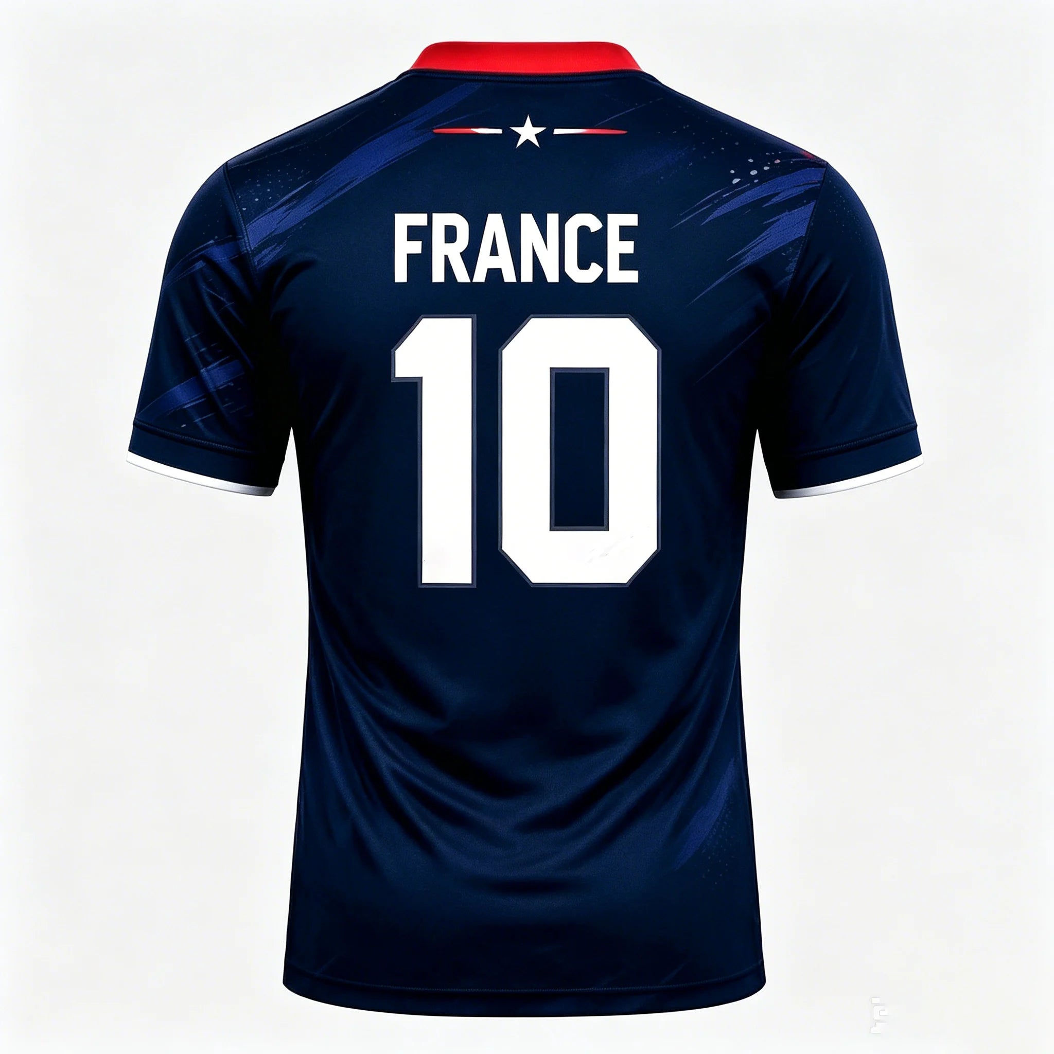Men Women France Football Jersey With Flag Print, Breathable Quick Dry Sports T-Shirt, Casual Training Soccer Uniform