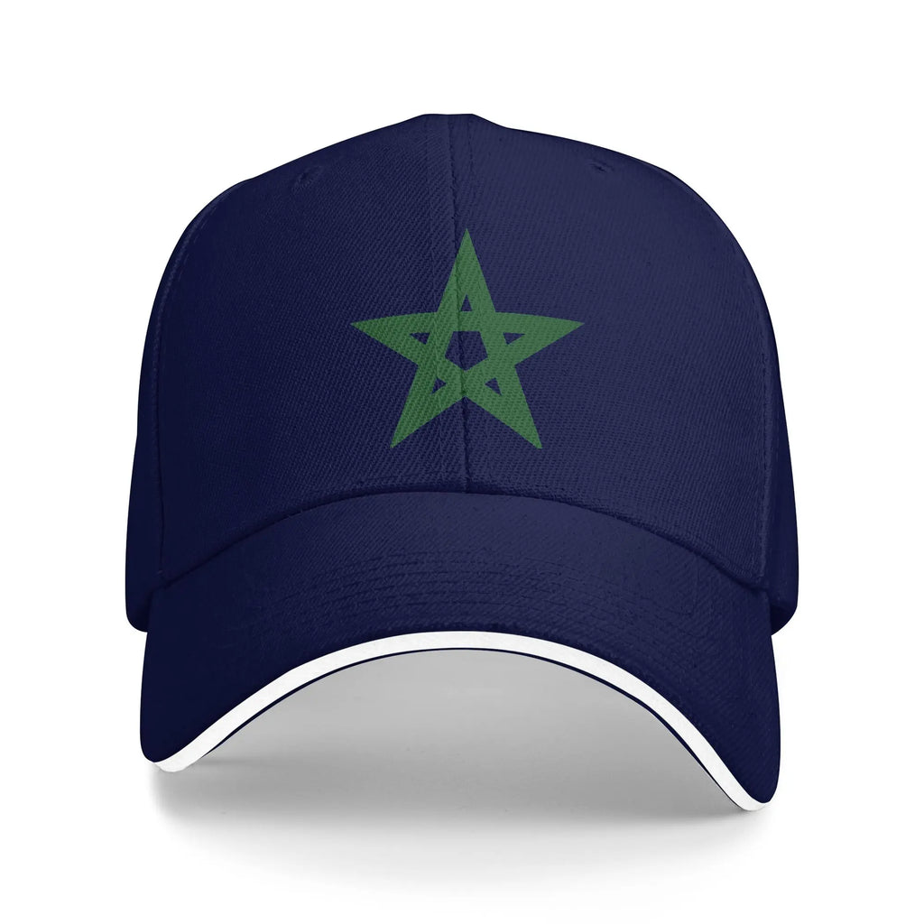 MOROCCO , Moroccan Flag  Casual Baseball Cap Summer  Trucker Hat Dropshipping Tennis Skate Hip Hop Hats Unisex Men Baseball Caps