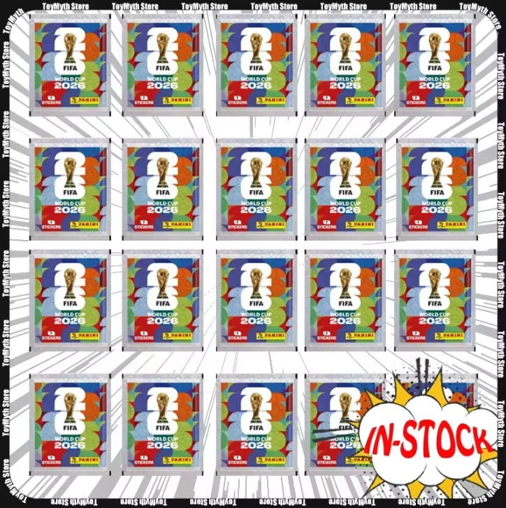 Genuine Panini 2026 FIFA World Cup Sticker Album Official Sticker Collection Album Football Souvenir Gift