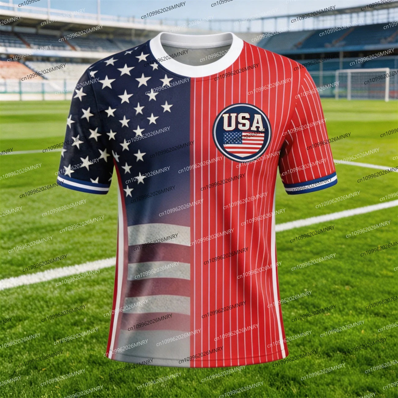 2026 America Flag Emblem tshirt Men T Shirt American Soccer Jersey T-shirts For Men tshirt Men's clothing USA Jersey Fan Jersey
