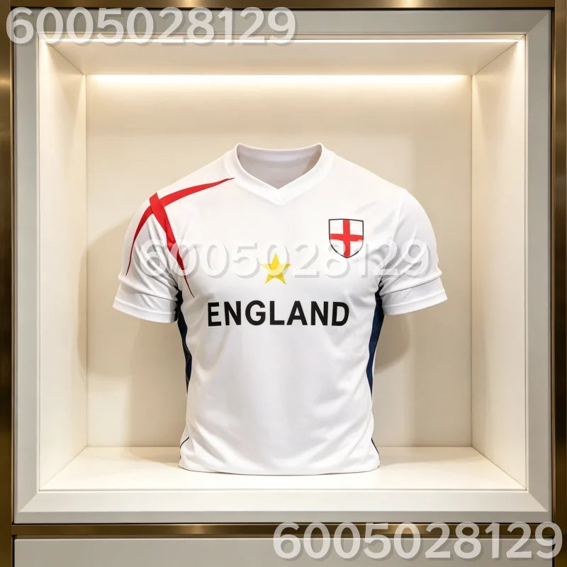2026 England Soccer Shirt for Adults Breathable and Comfortable Quick Dry Football Shirt Sports Shirt for Men Family Kids Tees