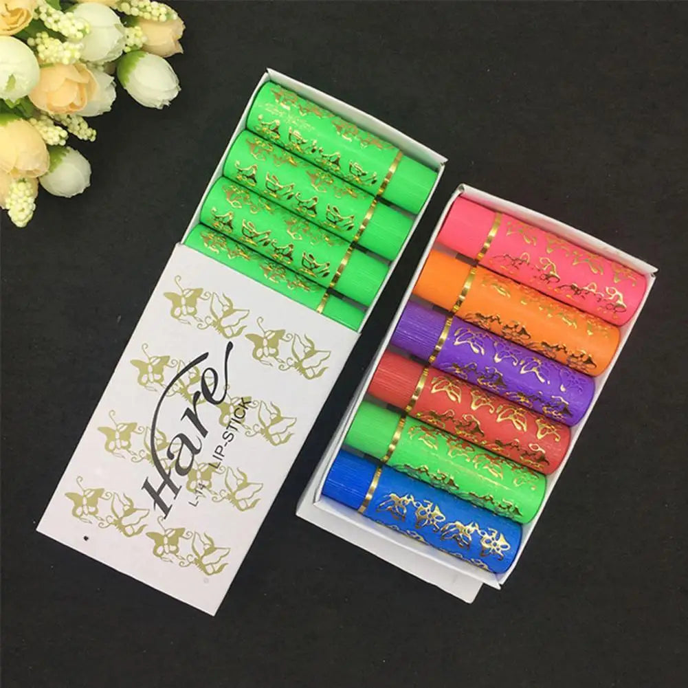 6 Colors Velvet Lipstick Magic Matte Lip Blam Color Mood Changing Sexy Lip Gloss Lasting Moisturizing Waterproof Lip Stick