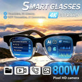AI Smart Glasses 4K Remote Control Touch Photo Camera Recording Translator Voice Assistant Wireless Bluetooth Eyewear