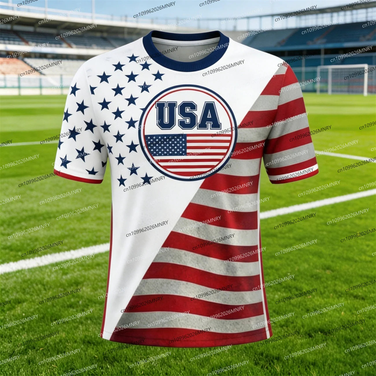 2026 America Flag Emblem tshirt Men T Shirt American Soccer Jersey T-shirts For Men tshirt Men's clothing USA Jersey Fan Jersey