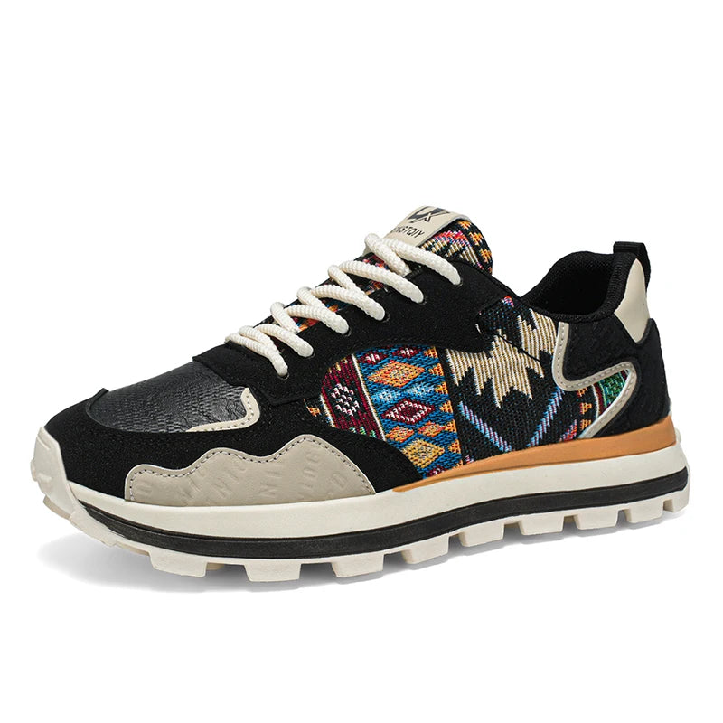 New large size men's shoes Fashion casual sports shoes men's platform sneakers Breathable mesh running shoes men loafers