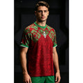 Summer New Moroccan Traditional Football Jersey Sports Breathable Fashion Casual Style Special Edition for Football Fans