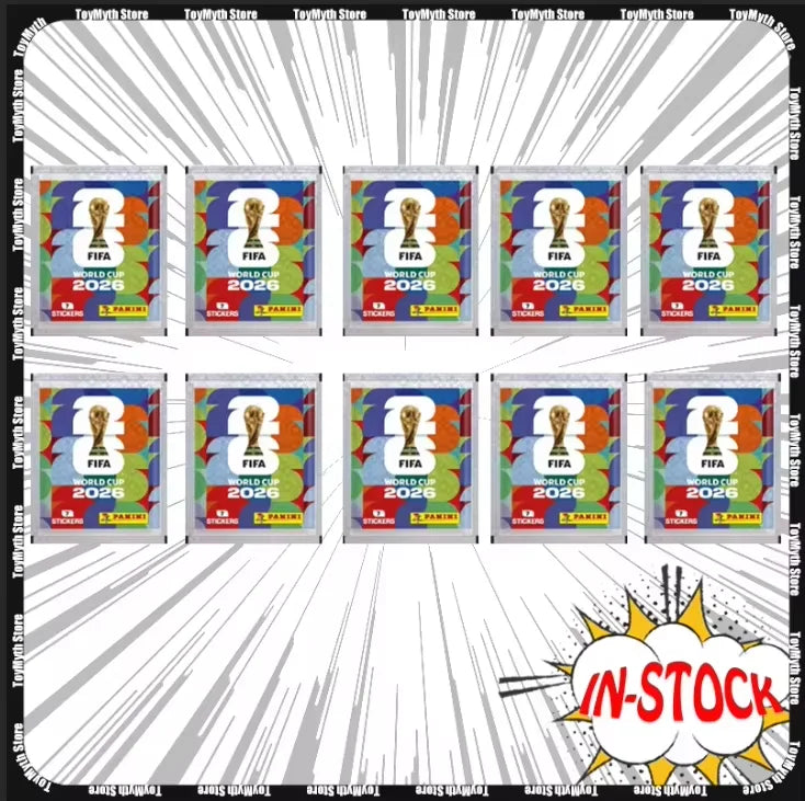 Genuine Panini 2026 FIFA World Cup Sticker Album Official Sticker Collection Album Football Souvenir Gift