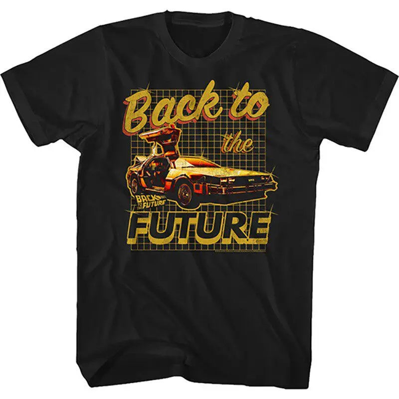 Summer The Future Movise T-Shirts Vintage Printed Men Women Graphic T-shirt High-end Luxury Unisex Style Both of Men and Women