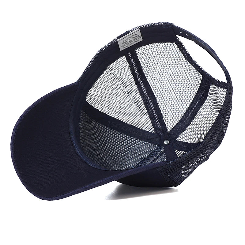Morocco Flag baseball cap Men Moroccan Men's Printed caps fashion summer Breathable visor hats mesh adjustable hat
